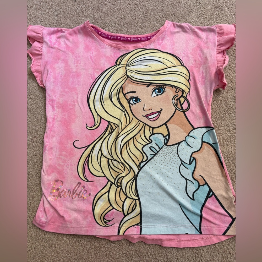 Barbie Pink Graphic Tee for Kids